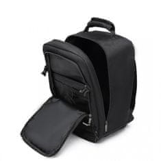 Čierny odolný batoh do lietadla "Transporter" - veľ. M