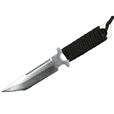 IZMAEL Outdoorový nôž Lanze-Strieborná/Čierna KP28026