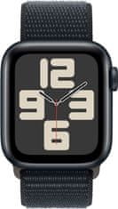 Apple Watch sa 2023, Cellular, 40mm, Midnight, Midnight Sport Loop