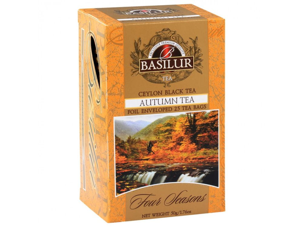 Basilur BASILUR Autumn Tea - Cejlónsky čierny čaj s javorom, 25x2g, 1
