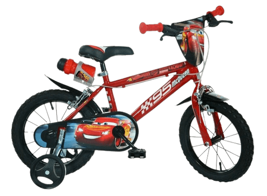 Dino bikes - Detský bicykel 14"" Cars 2022