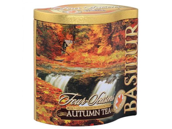 Basilur BASILUR Autumn Tea - sypaný čierny čaj s arómou javorového sirupu v ozdobnej plechovke, 100 g