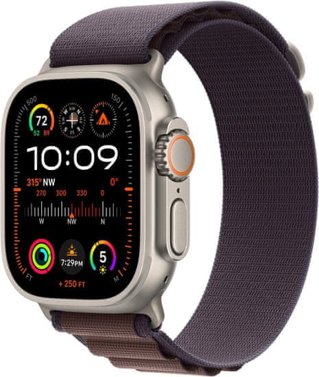 Apple Watch Ultra 2, Alpine Loop, Indigo, Small