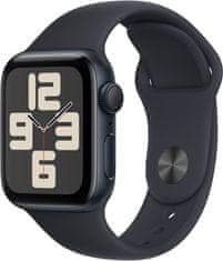 Apple Watch sa 2023, 40mm, Midnight, Midnight Sport Band - M/L