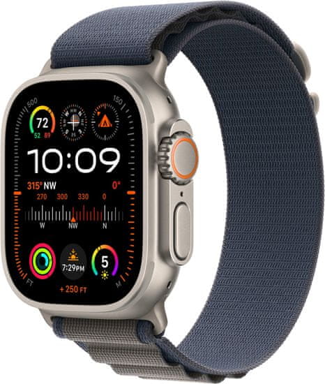 Apple Watch Ultra 2, Alpine Loop, Blue, Small