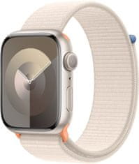 Apple Watch saries 9, 45mm, Starlight, Starlight Sport Loop