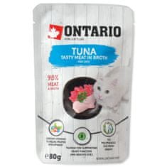 Ontario Kapsička tuniak vo vývare - 80 g