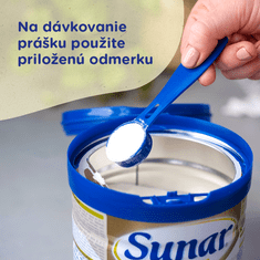 Sunar Premium 3 batoľacie mlieko, 6 x 700 g