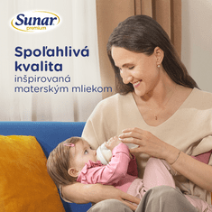 Sunar Premium 2 pokračovacie dojčenské mlieko, 6 x 700 g