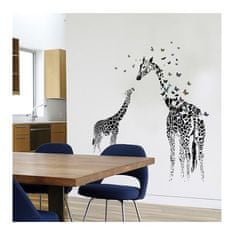 PIPPER. Samolepka na stenu "Žirafy" 130x115 cm