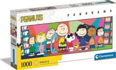 Clementoni Panoramatické puzzle Peanuts 1000 dielikov