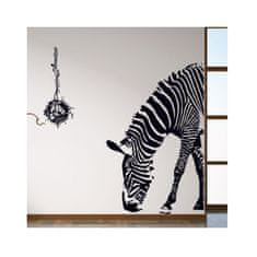 PIPPER. Samolepka na stenu "Zebra" 100x95 cm