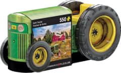 EuroGraphics Puzzle v plechovej krabičke Starý traktor 550 dielikov