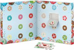 EuroGraphics Puzzle Adventný kalendár: Vianočné donuty 24x50 dielikov