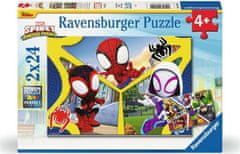 Ravensburger Puzzle Spidey 2x24 dielikov