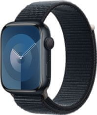 Apple Watch saries 9, 45mm, Midnight, Midnight Sport Loop