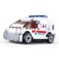 Sluban Power Bricks M38-B0916F Naťahovacie auto ambulancie
