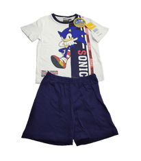 Cerda Detské modré pyžamo Sonic 98-128 cm