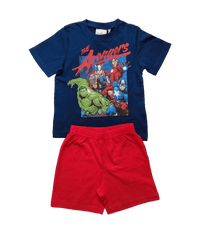 Avengers Detské pyžamo Avengers Modré tričko 98-128
