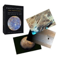 Chronicle Books Krajina a vesmír z archívov NASA 100 ks pohľadníc