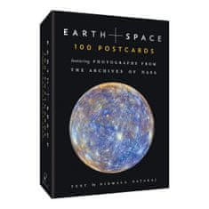 Chronicle Books Krajina a vesmír z archívov NASA 100 ks pohľadníc