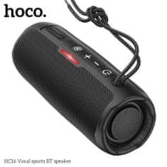 Hoco Wireless Speaker Vocal (HC16) - TWS, Waterproof, with Dual Dynamic Units 360°, Bluetooth 5.3, 10W - Camouflage