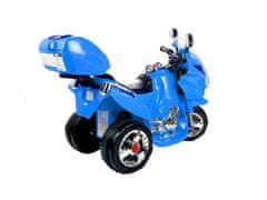 Mamido Detská elektrická motorka modrá