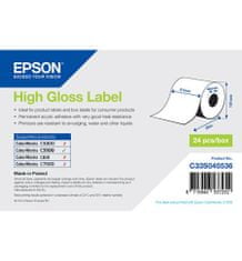 Epson High Gloss Label Cont.R, 51mm x 33m