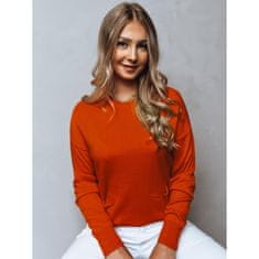 Dstreet Dámsky sveter MOLLY oranžový my2156 Univerzálne