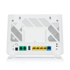Zyxel EX3301, WiFi 6 AX1800 5 Port IAD Gigabit Ethernet Gateway with Easy Mesh Support