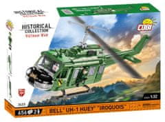 Cobi 2423 Vietnam War Bell UH-1 HUEY IROQUOIS, 1:32, 656 k, 2 f