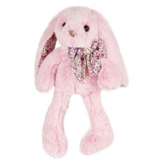 Doudou Histoire d´Ours Plyšová hračka ružový zajačik 25 cm