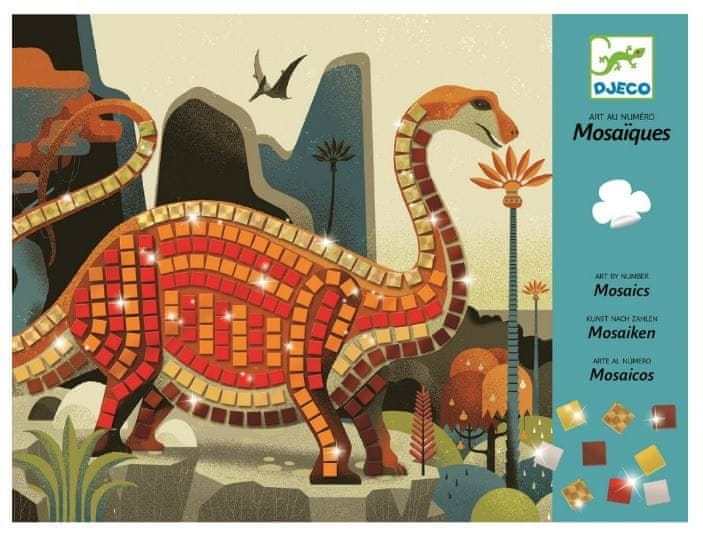 Djeco Mozaikové obrázky Dinosaury
