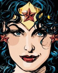 Maľovanie podľa čísel 40 x 50 cm Wonder Woman - PREBAL KOMIKSU