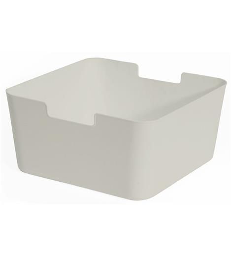 Compactor Box úložný Ecologic, 100% rozložiteľný, 32 x 31 x 15 cm, biela