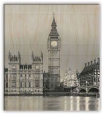 Obraz drevený: Big Ben, 450x520
