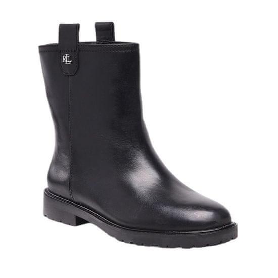 Ralph Lauren Chelsea boots elegantné čierna Evelynn