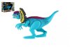 Dinosaurus Dilophosaurus plast 18cm na batérie so zvukom so svetlom