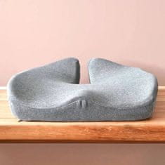 SOLFIT® Ergonomický pohodlný vankúš na sedenie z pamäťovej peny | MAXICOMFORT