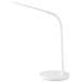 Nedis LTLGQ3M2WT - LED Stolová Lampa S Dotykovým Ovládaním | Bezdrôtová Qi Nabíjačka | 2.0 A | 10 W | Biela farba