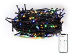 Immax NEO LITE SMART vianočné LED osvetlenie - reťaz, 400ks diód WW+RGB, Wi-Fi, TUYA, 40m