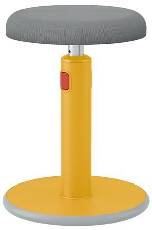 LEITZ Ergonomická balančná stolička na sedenie/státie ERGO Cosy Stool, teplá žltá