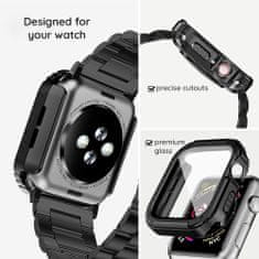 LITO Puzdro Watch Armor 360 + ochrana displeja - Apple Watch 1 / 2 / 3 (38 mm) - Modrá