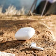 Ugreen Wireless Earbuds HiTune T2 (80652) - TWS with Ipx 5 Waterproof, Bluetooth 5.0, Noise Canceling - White