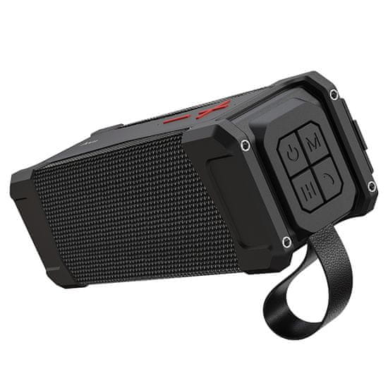 Hoco Wireless Speaker Magic (HC6) - Bluetooth 5.0, FM, TF Card, U Disk, AUX, TWS, 20W, 4000mAh - Black