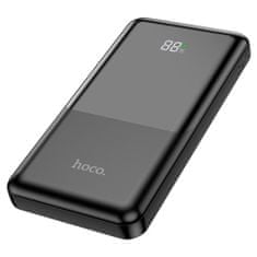Hoco Power Bank Shell (Q9) - USB, Type-C, Lightning, Digital Display, Fast Charging, QC3.0, PD20W, 2A, 10000mAh - Black