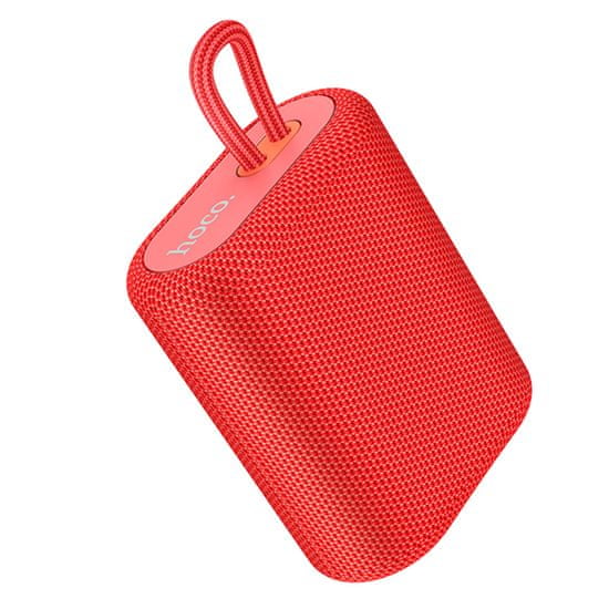Hoco Wireless Speaker Uno Sports (BS47) - Bluetooth, FM, TF Card, TWS, 5W, 1200mAh - Red