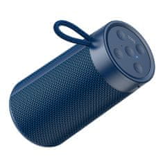 Hoco Wireless Speaker Sports (HC13) - Bluetooth 5.0, FM, TF Card, U Disk, AUX, TWS, 5W, 1200mAh - Navy Blue