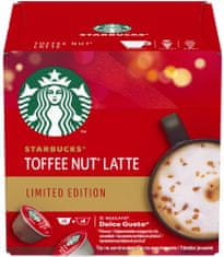 Starbucks Toffee Nut Latte by Nescafe Dolce Gusto limitovaná edice, kávové kapsle, 12 kapslí