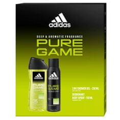 Adidas Pure Game - deodorant ve spreji 150 ml + sprchový gel 250 ml